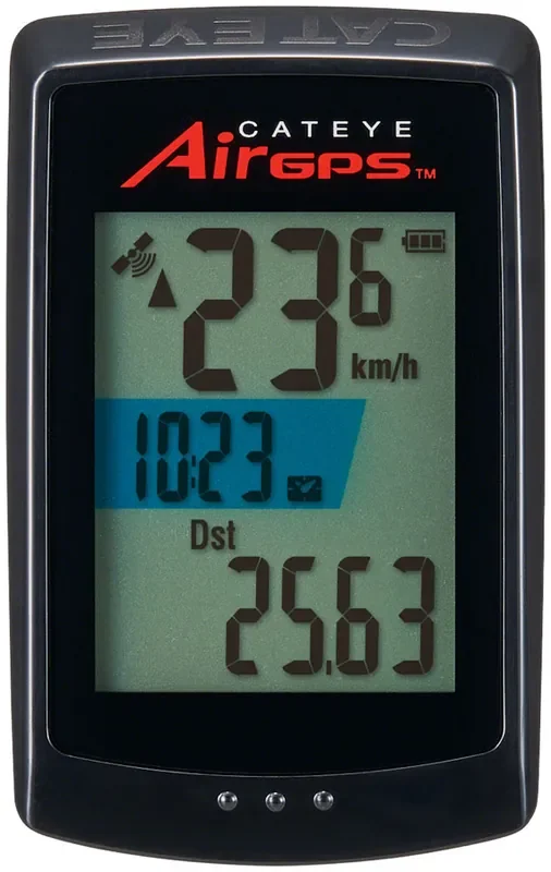 CatEye AirGPS Cycling Computer – with CDC Cadence Sensor, Black