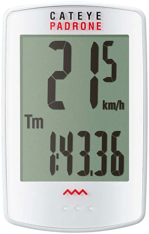 CatEye Padrone Wireless Cycling Computer – White