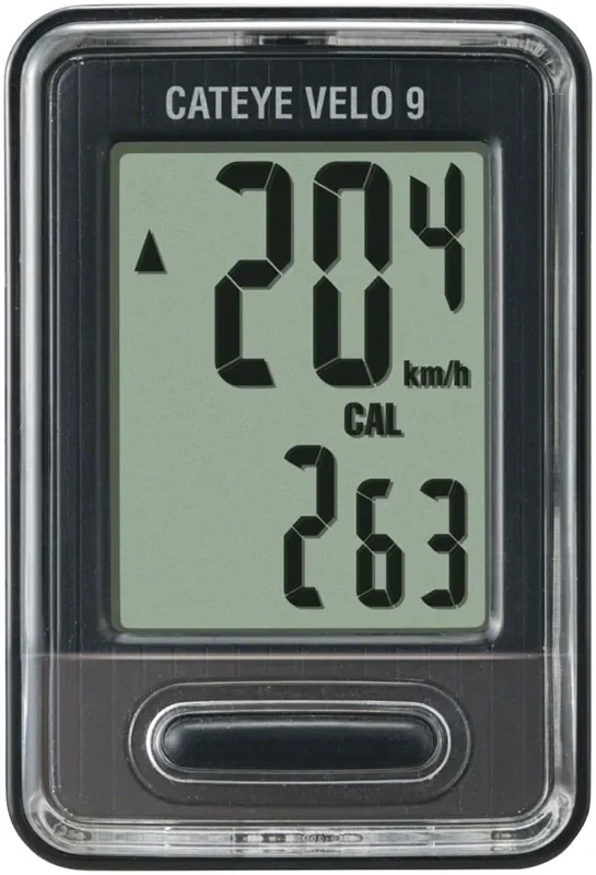 CatEye Velo 9 Cycling Computer – Black