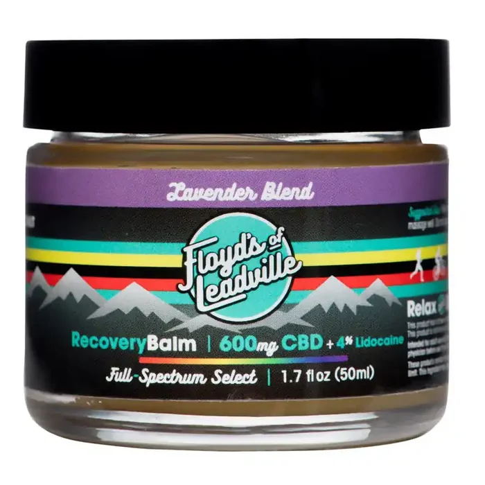 CBD Recovery Balms for Pain Relief, Swelling, & Inflammation – Lavender, Arnica, Warming, Cooling, Organic, Full Spectrum, 1.7oz