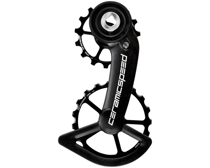 CeramicSpeed Oversized Pulley Wheel System (Black) (SRAM Red/Force AXS) (Coated Ceramic Bearings)