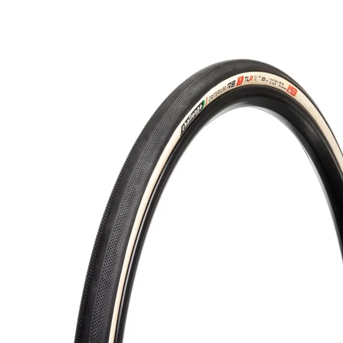 Challenge Criterium RS TLR Road Tire, 700x25mm, Folding, Tubeless Ready, SmartPrime, Sealed Corespun Cotton, PPS, 00150