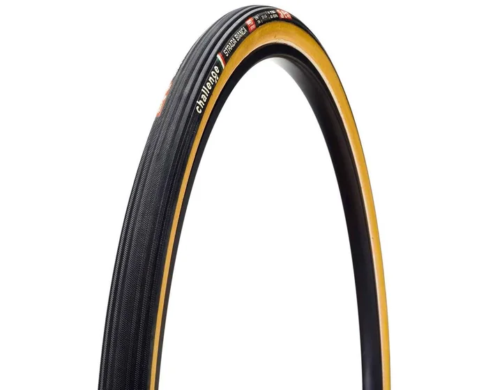 Challenge Strada Bianca Pro Handmade Tubeless Tire (Tan Wall) (700c) (30mm) (SuperPoly Corazza)