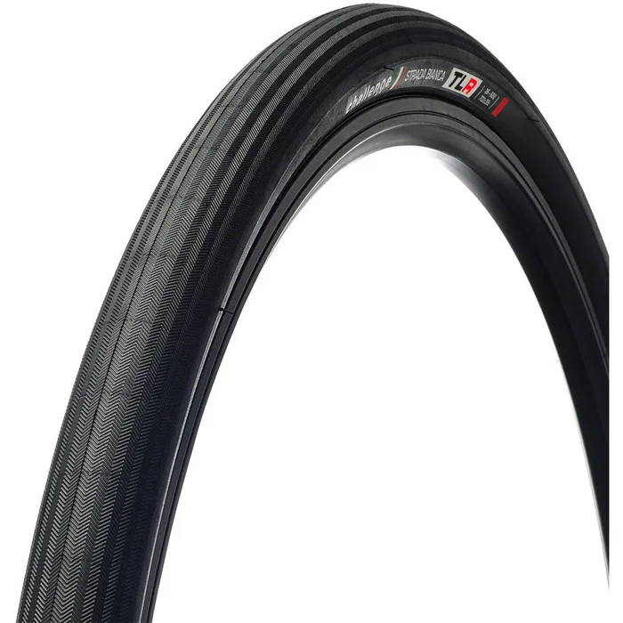 Challenge Strada Bianca Race Tire – 700 x 36 Tubeless Folding Black