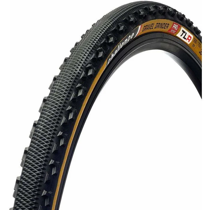 Challenge Tire Gravel Grinder Pro H-TLR Tire 700 x 36 Tan