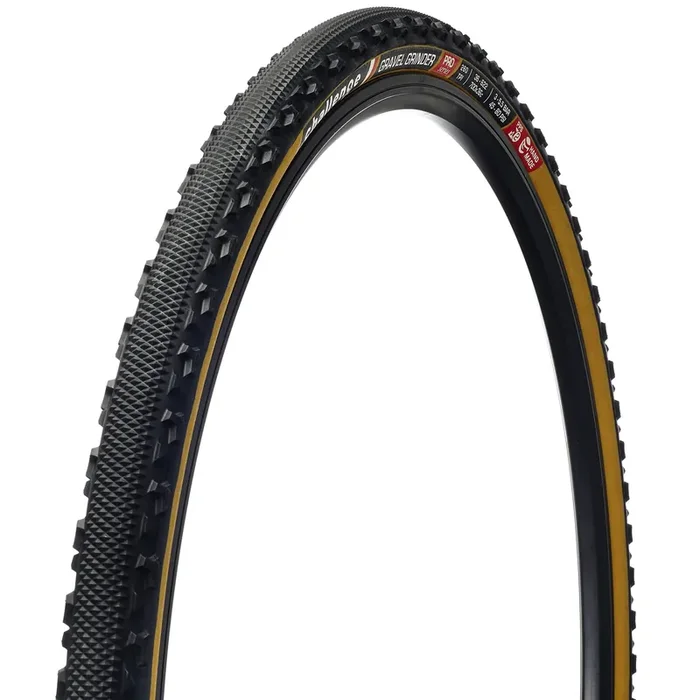 Challenge Tire Gravel Grinder Pro Tire, 700 x 36 Black/Tan 00530