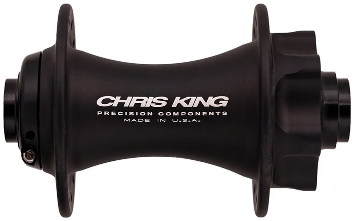 Chris King Boost Front Hub – 15 x 110mm 6-Bolt Matte Black 28H