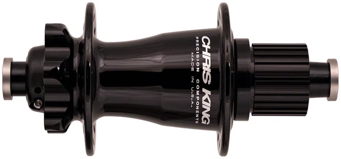 Chris King Boost Rear Hub – 12 x 148mm 6-Bolt MicroSpline Black 32H