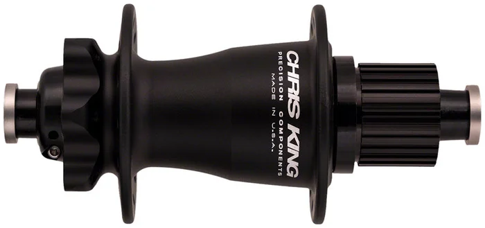 Chris King Boost Rear Hub – 12 x 148mm 6-Bolt MicroSpline Matte Black 28H