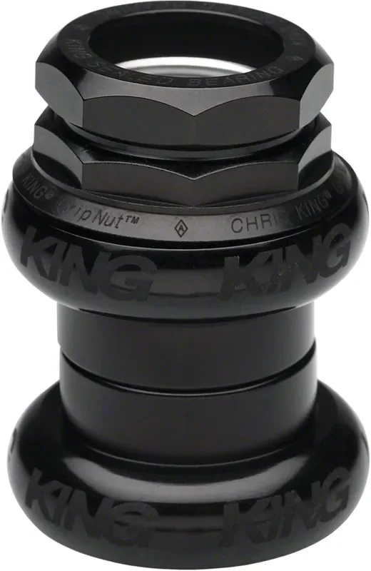 Chris King GripNut Headset – 1-1/8″, Sotto Voce Black
