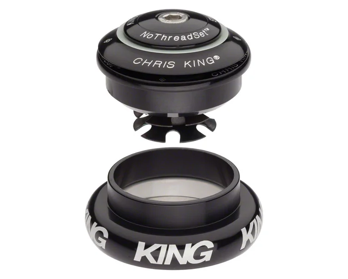 Chris King InSet 7 Headset (Black) (1-1/8″ to 1-1/2″) (ZS44/28.6) (EC44/40)