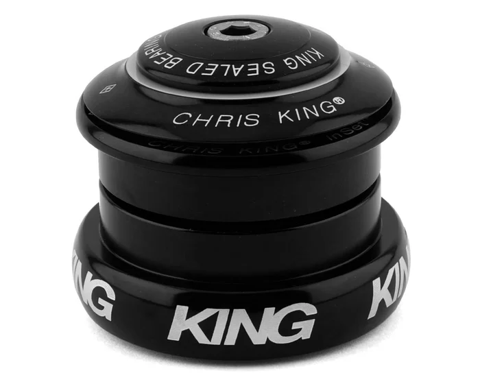 Chris King InSet 8 Headset (Black) (1-1/8″ to 1-1/4″) (ZS44/28.6) (EC44/33)