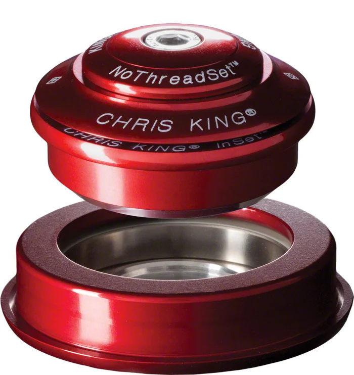 Chris King InSet i2 Headset – 1-1/8 – 1.5″ 44/56mm Red