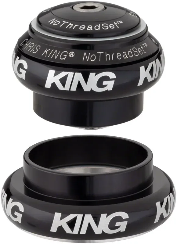 Chris King NoThreadSet Headset – 1-1/8 – 1.25″, 34/44mm, Black