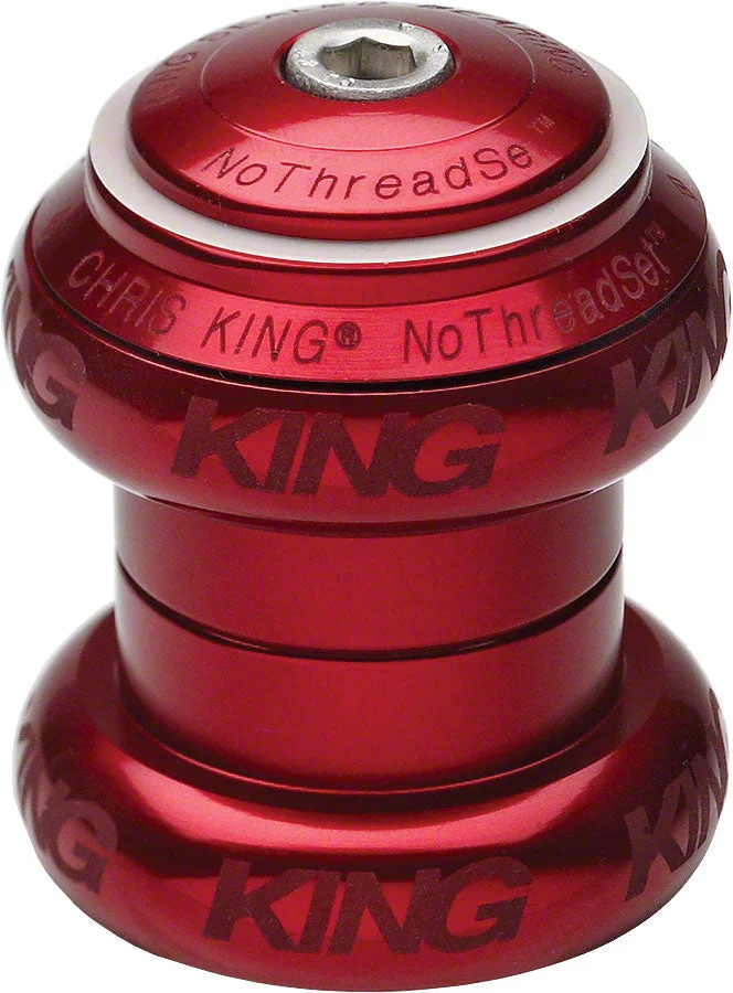Chris King NoThreadSet Headset – 1″ Sotto Voce Red