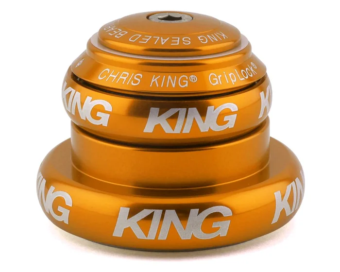 Chris King NoThreadSet Tapered Headset (Gold) (1-1/8″ to 1-1/2″) (EC34/28.6) (EC44/40)