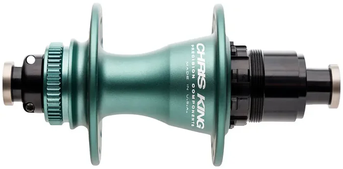 Chris King R45D Rear Hub – 12 x 142mm, Center-Lock, XDR, Matte Jade, 24H