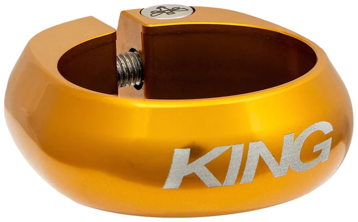 Chris King Seatpost Clamp – 34.9mm Gold