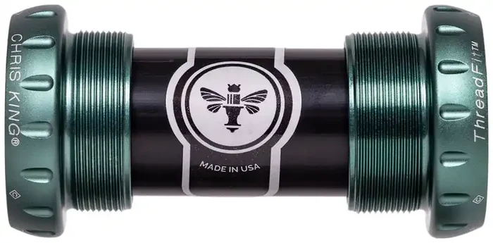 Chris King ThreadFit 24 Bottom Bracket – English, Matte Jade