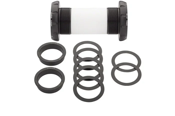 Chris King ThreadFit 30 SRAM DUB BSA MTB Bottom Bracket Matte Jet With Fit Kit 1