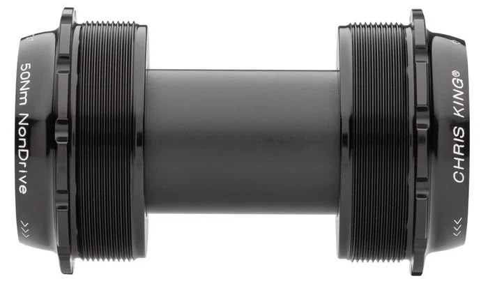 Chris King ThreadFit T47 24x Bottom Bracket Fit Kit 4 – T47 For Shimano Hollowtech II BLK