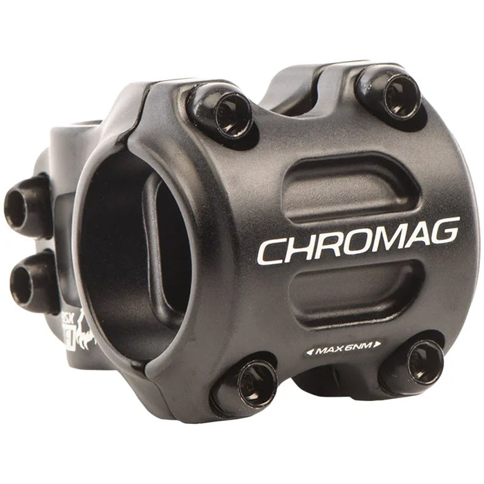 Chromag HiFi BSX Bike Stem – 31.8 mm Clamp, +/-0, Black