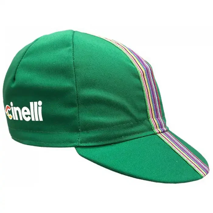 Cinelli Ciao Cycling Cap Collection – Italian Woven Polyester-Cotton Cycling Headwear in Multiple Colors, Stylish, Comfortable & Made in Italy