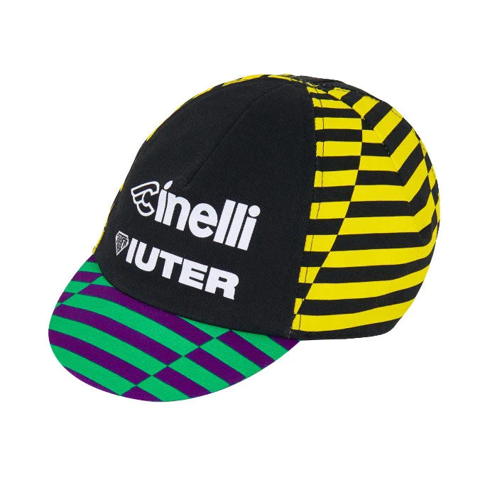 Cinelli Cycling Cap Circolo Ciclistico Iuter Black/Yellow