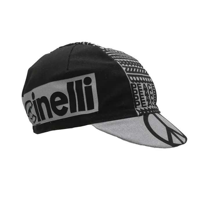Cinelli Cycling Cap Peace Black