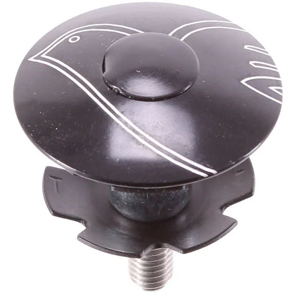 Cinelli Top Cap Kit Columbus 1-1/8″ Alloy Steerers Black