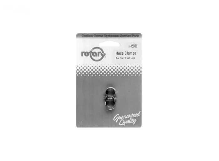 Clamps Hose 1/4″ Line Nitrile (Carded)