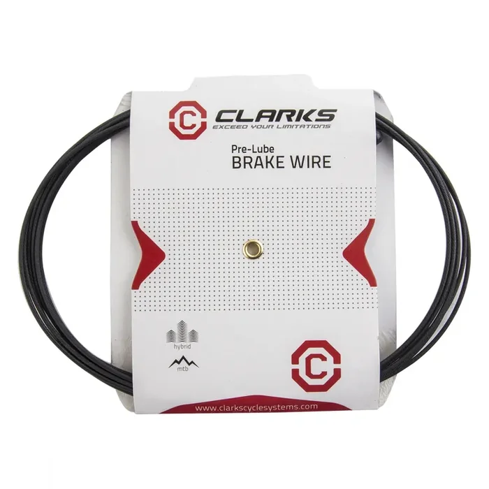 Clarks Galvanized/Teflon Brake Wire Front or rear 3060mm 1.5mm Black