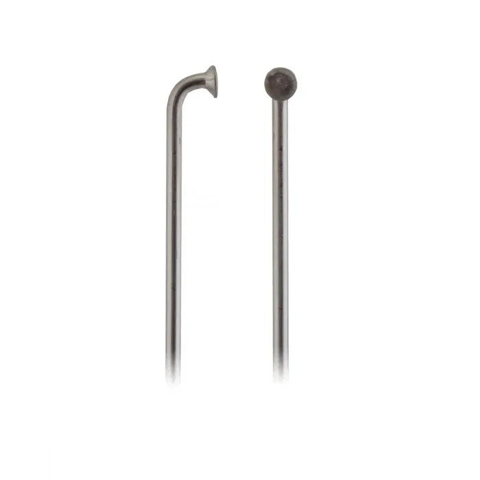 CN Spokes J-Bend 12g 284mm Silver Sold Individually