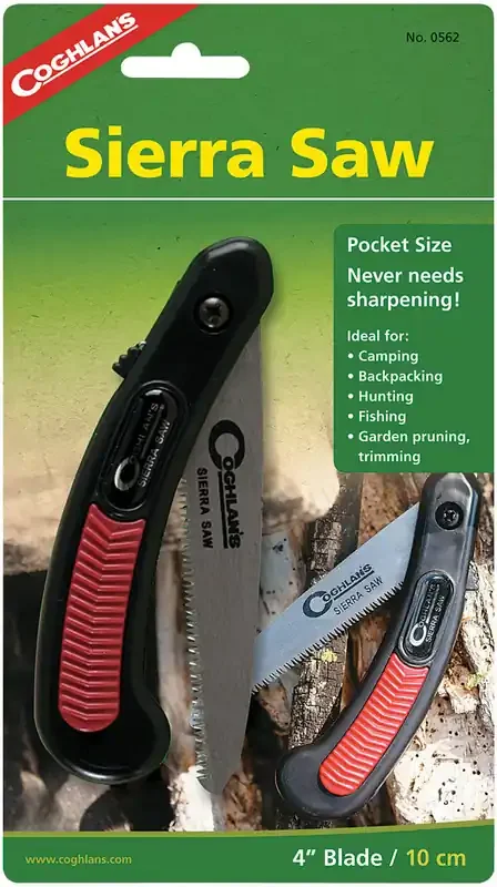 Coghlan‘s Pocket Sierra Saw – Compact and Reliable Outdoor Tool