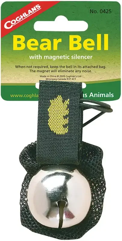 Coghlans Bear Bell with Silencer – Stay Safe in the Outdoors!