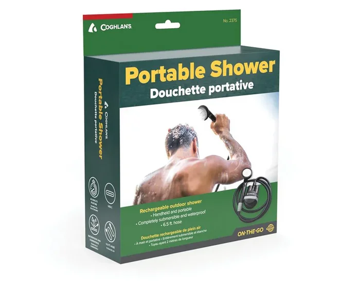 Coghlans Portable Shower Stay Clean and Refreshed Anywhere!