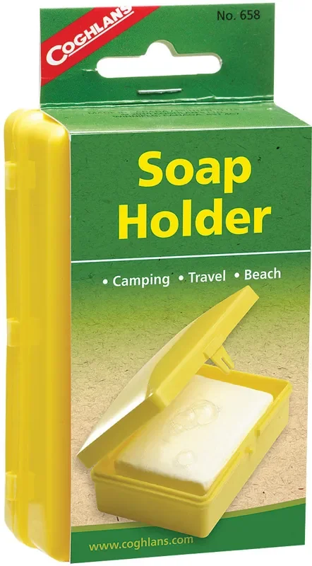 Coghlans Soap Holder Keep Your Soap Clean and Handy for Ultimate Comfort & Hygiene