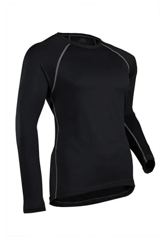 Coldpruf Quest Mens Crew Black Sm
