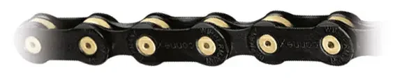 Connex 10sB 10sp Chain, 11/128″, Black/Gold