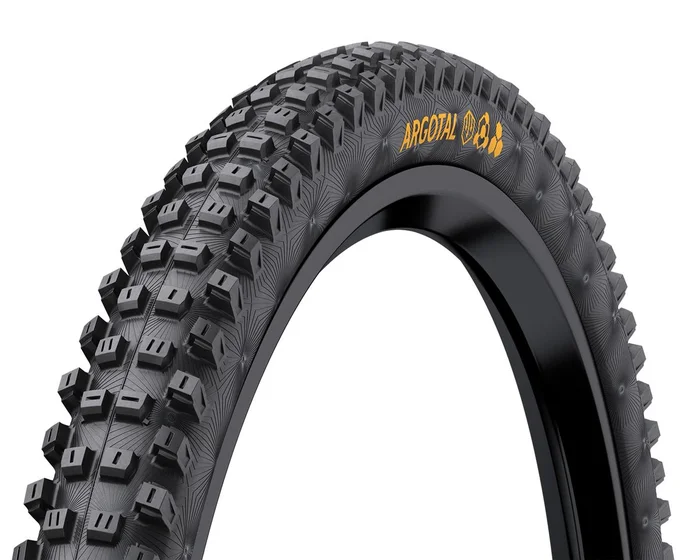 Continental Argotal Tubeless Mountain Bike Tire (Black) (29″) (2.4″) (SuperSoft/Downhill) (Folding Bead)