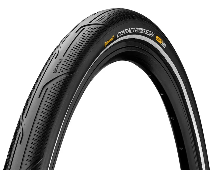 Continental Contact Urban City Bike Tire (Black/Reflex) (700c) (65mm) (Wire) (PureGrip/SafetyPro) (E50)