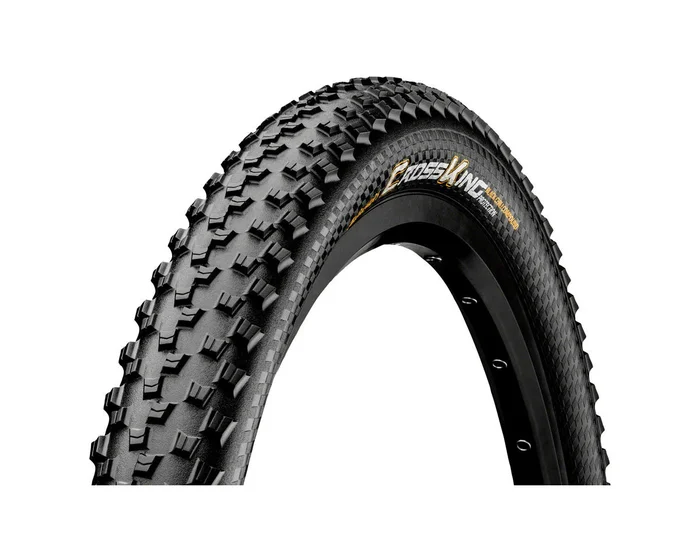 Continental Cross King Mountain Bike Tire (Black) (Wire Bead) (20″) (2.0″) (PureGrip/ProTection) (E25)