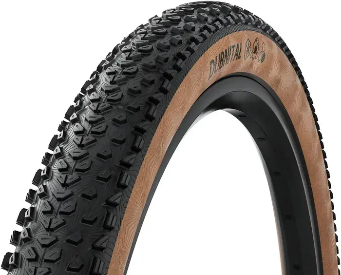 Continental Dubnital Tire – 29 x 2.40, Tubeless, Folding, Black/Transparent, Rapid, Trail Casing, E25 01507830000