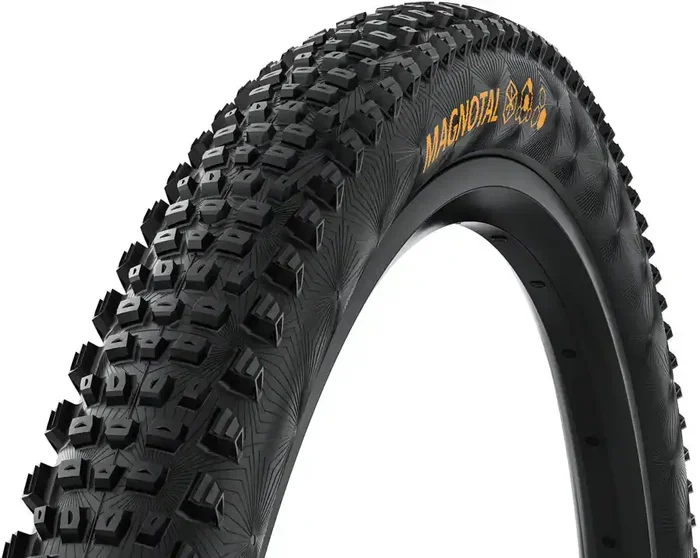 Continental Magnotal Tire – 27.5 x 2.40, Tubeless, Folding, Black, Grip, Trail Casing, E25 01507700000