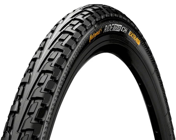 Continental Ride Tour Tire (Black) (27.5″) (2.125″) (Wire) (Extra PunctureBelt) (E25)