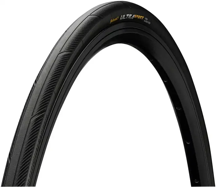 Continental Ultra Sport III Tire – 27 x 1-1/4, Clincher, Wire, Black, PureGrip, Performance, E25 01504710000