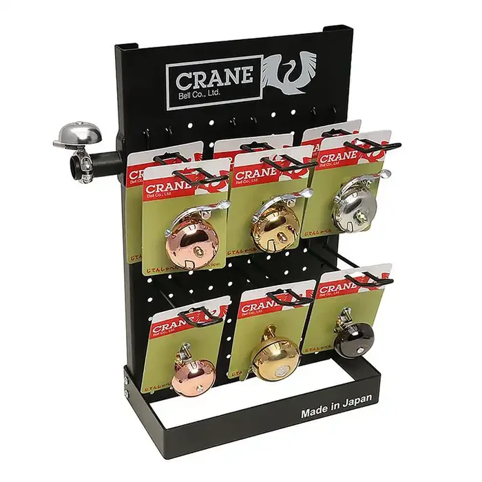 Crane Bell Co Bell POP Display, 6 Hooks