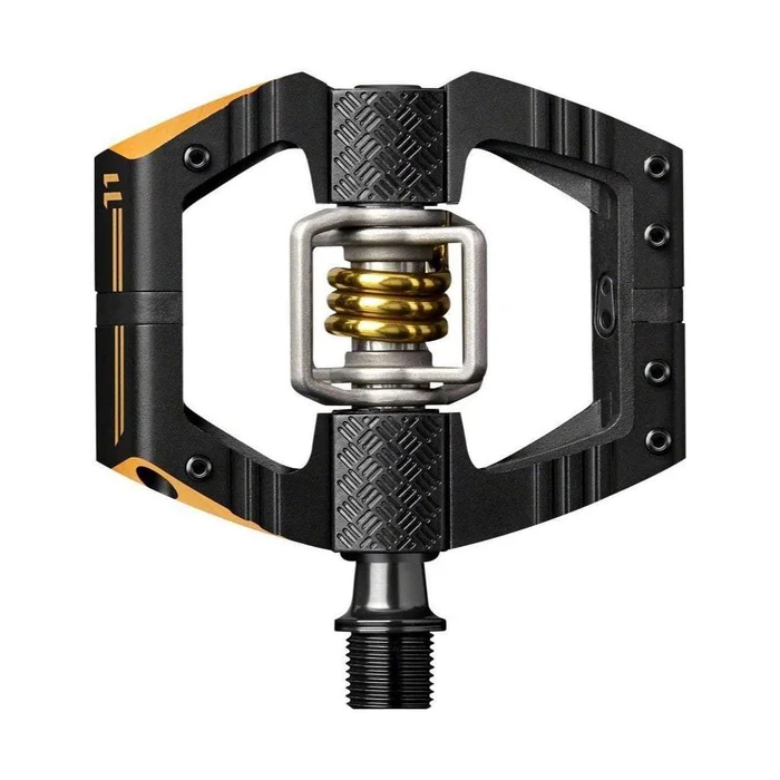 Crank Brothers Crankbrothers Mallet Enduro 11 Pedals – Dual Sided Clipless Aluminum 9/16″ BLK/Gold
