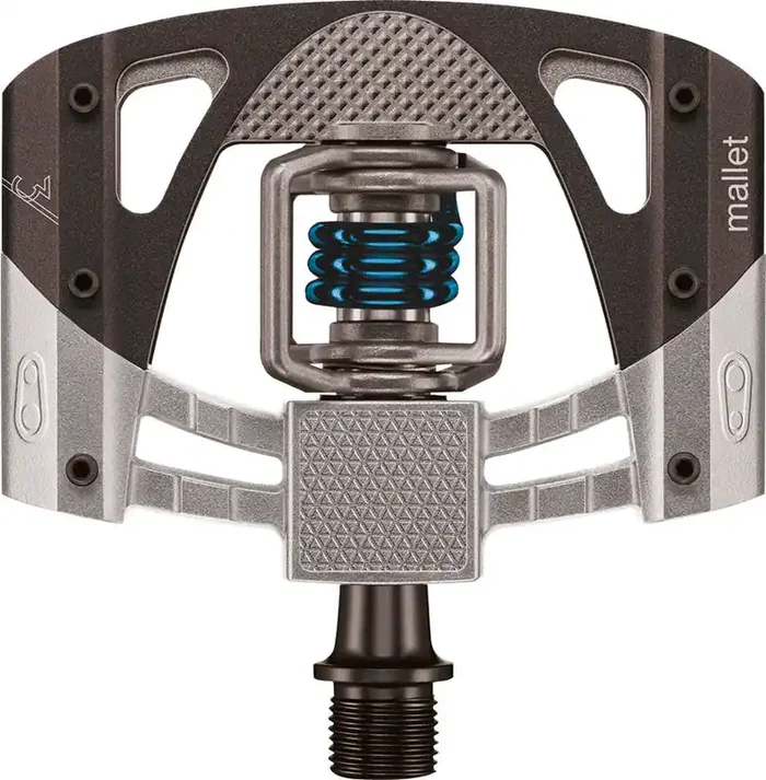 Crank Brothers Mallet 3 Dual Sided Clipless Pedals w/ Platform 9/16″ Alloy Black