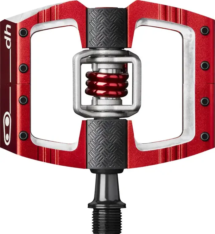 Crank Brothers Mallet DH Dual Sided Clipless Pedals w/ Platform 9/16″ Alloy Red